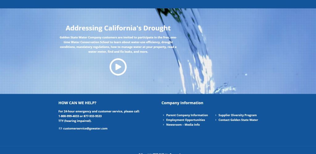 Golden State Water Rebates